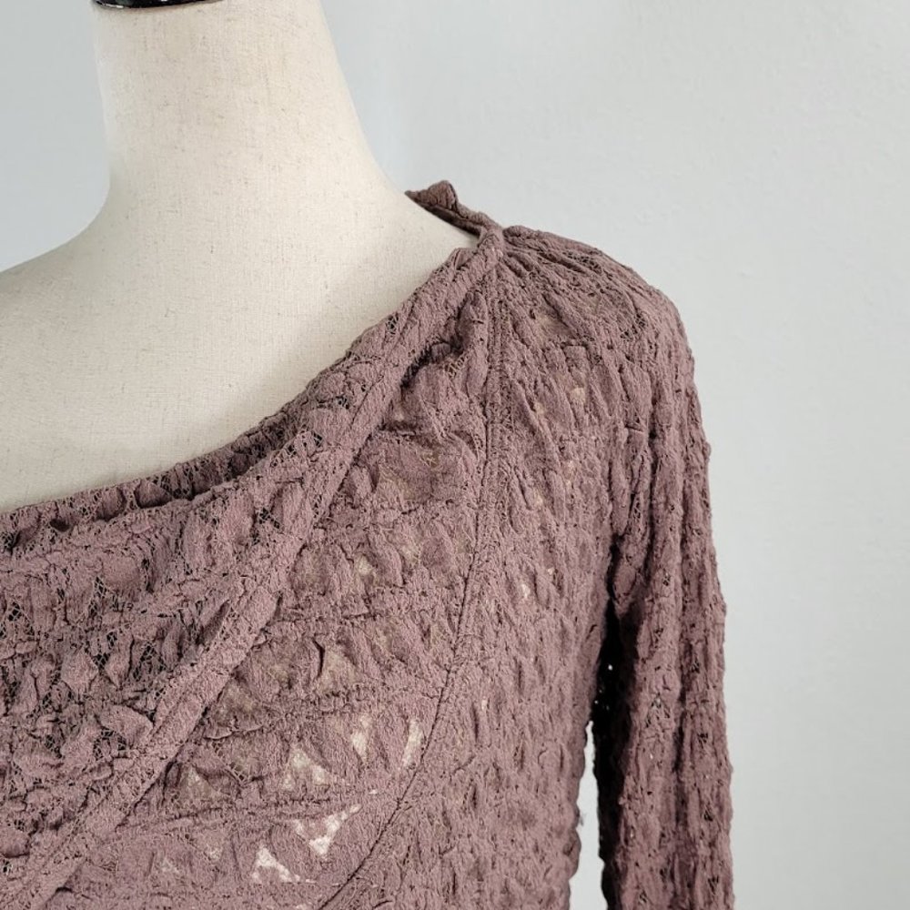 FREE PEOPLE add to cart lace top Sz M NEW - Picture 4 of 8